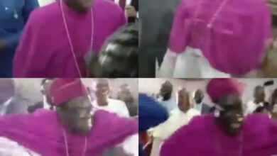 VIDEO: Bishop Kukah rocks 'Buga’ on 70th birthday