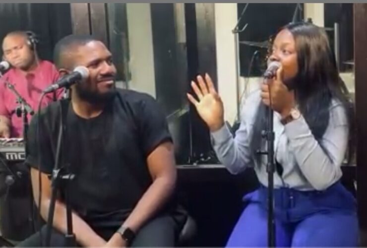 Gospel singer Sunmisola Agbebi engaged to lover Yinka Okeleye